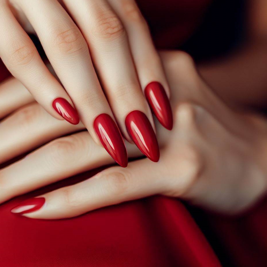 Jakie paznokcie do czerwonej sukienki